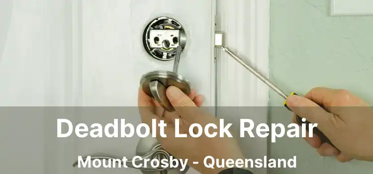 Deadbolt Lock Repair Mount Crosby - Queensland