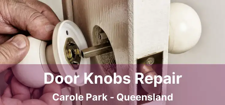 Door Knobs Repair Carole Park - Queensland