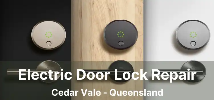 Electric Door Lock Repair Cedar Vale - Queensland