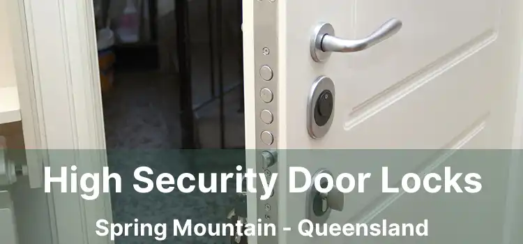 High Security Door Locks Spring Mountain - Queensland