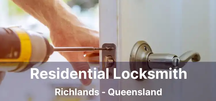 Residential Locksmith Richlands - Queensland